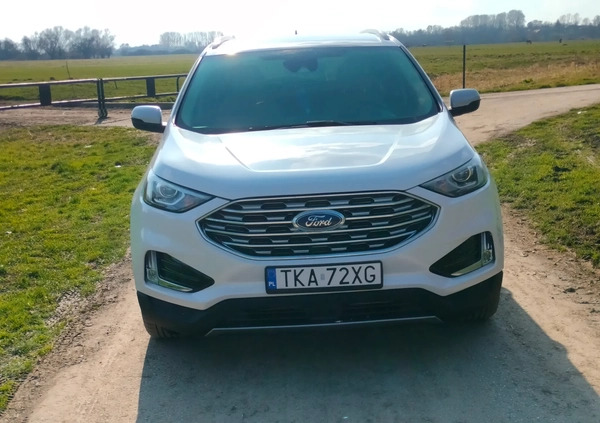 Ford EDGE cena 91000 przebieg: 84000, rok produkcji 2019 z Pruszków małe 211